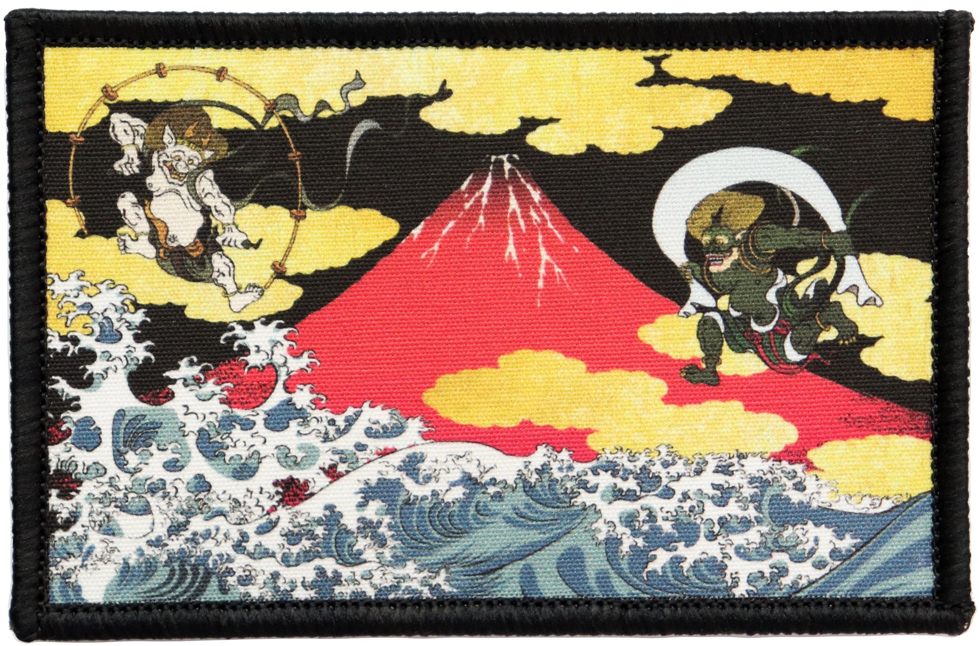 プリントワッペン「風神雷神」